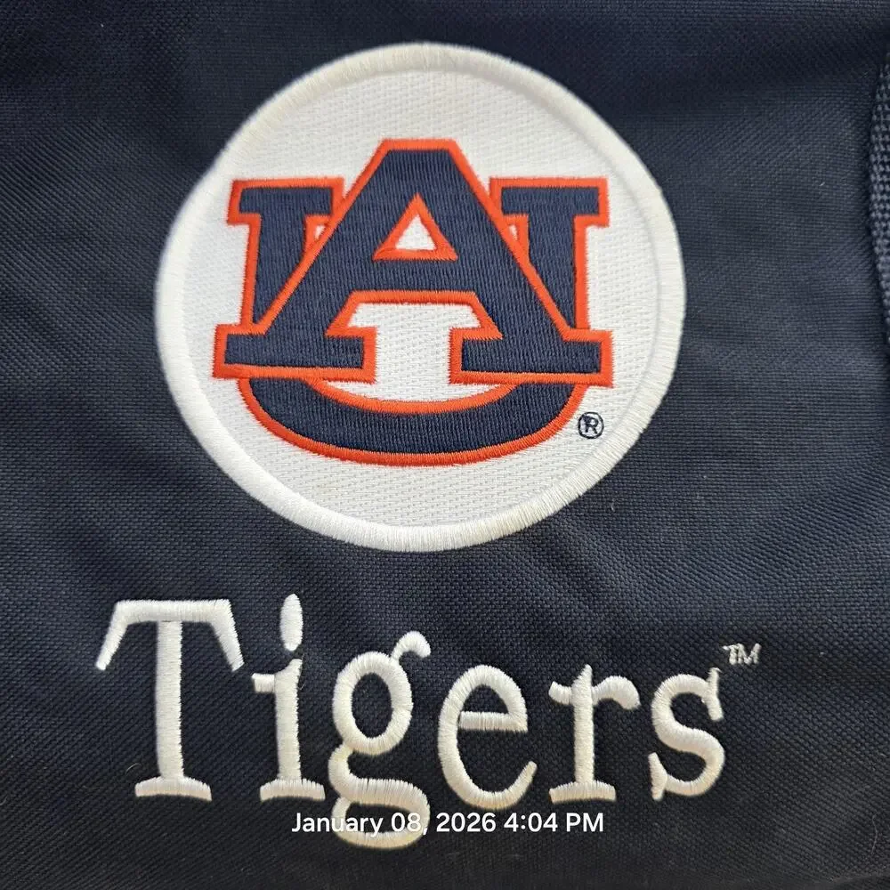 Thirty-One Auburn Tigers Tote Bag Navy Blue Official NCAA Large Travel Bag